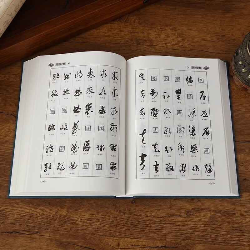 Cursive Script Dictionary, Chinese Cursive Script Commonly Used Words, Cursive Script Hard Pen, Running Script, Official Script, Regular Script, Seal Script, Five-Body Calligraphy, Great Cursive Dictionary of Famous Masters of Past Dynasties, Essential for Calligraphers and Painters