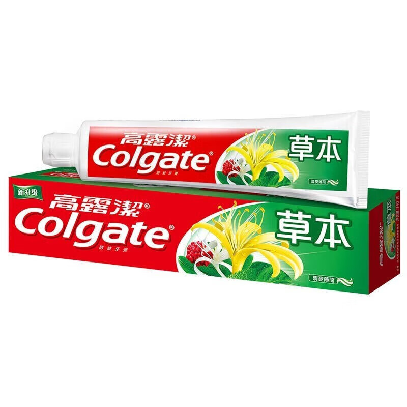 Colgate Toothpaste 140g Fresh Breath Refreshing Mint Teeth Solid Genuine Family Pack Herbal Toothpaste 140g*1