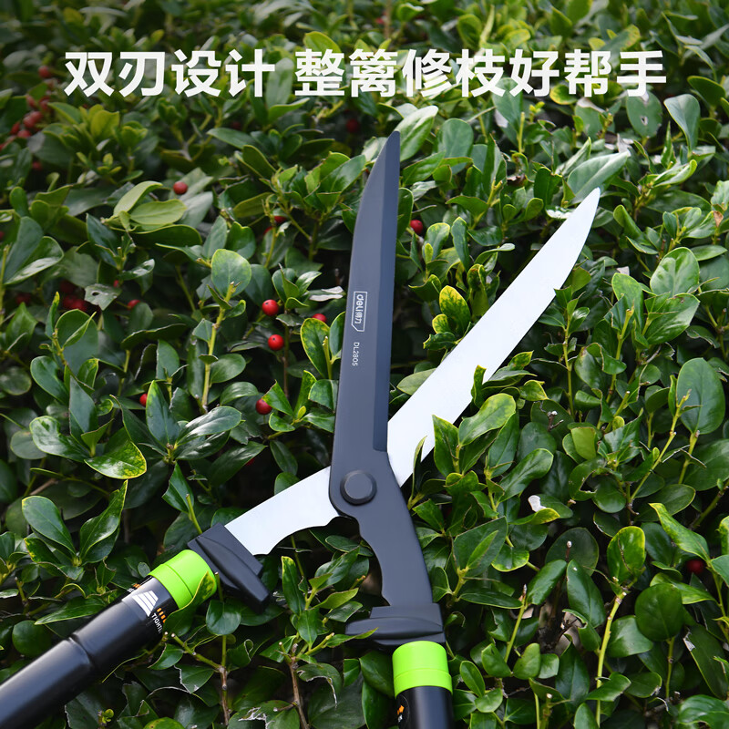 Deli gardening pruners, trimming shears, hedge shears, hedge shears, garden shears, lawn shears, fruit tree pruning, flowers and branches