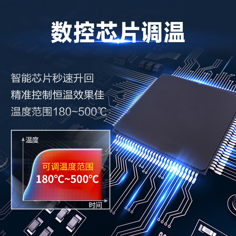 Baogong (Pro sKit) Professional Soldering Iron Household Welding Repair Tools Digital Display Temperature Adjustable Soldering Iron Internal Heat SI-253H