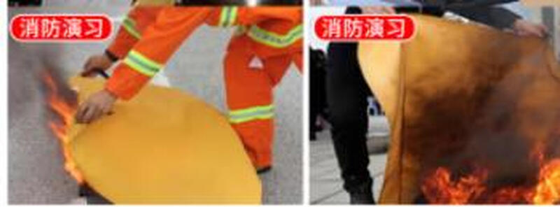 Moon landing fire blanket 1.5 meters (silicone type)