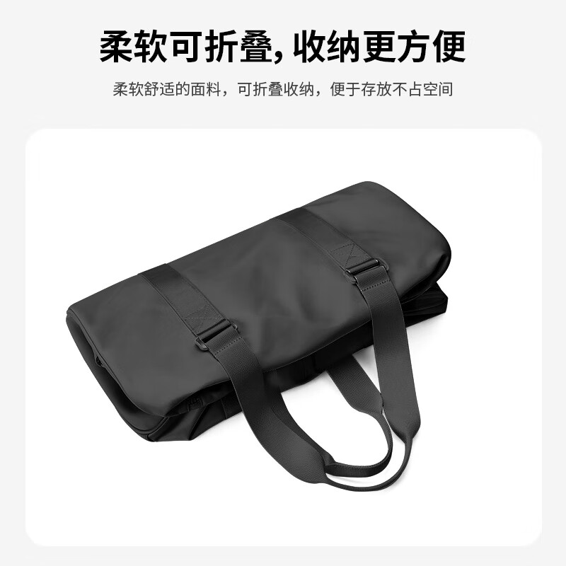 Golf (GOLF) travel bag for men and women, portable sports and fitness bag, large-capacity luggage bag, business trip, wet and dry separation messenger bag