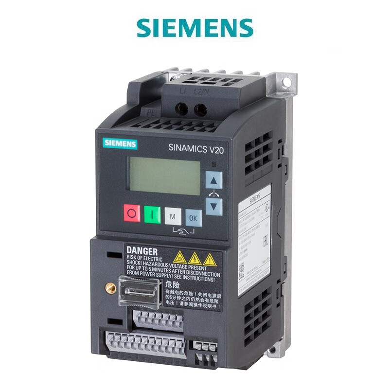 Siemens V20 inverter three-phase 0.37/0.55/0.75/1.5/2.2/3/15KW new 380V 6SL3210-5BB21-5UV1220V1