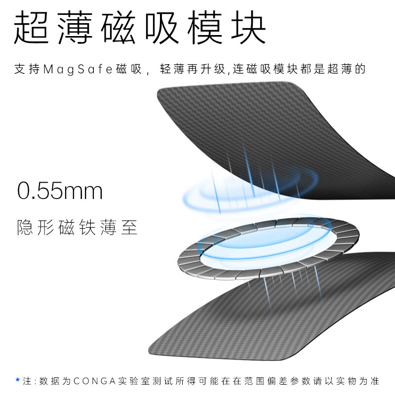 CONGA is suitable for Huawei mate70pro/pro+ mobile phone case premium version Kevlar aramid fiber protective cover all-inclusive ultra-thin hard shell anti-fall heat dissipation fine fire