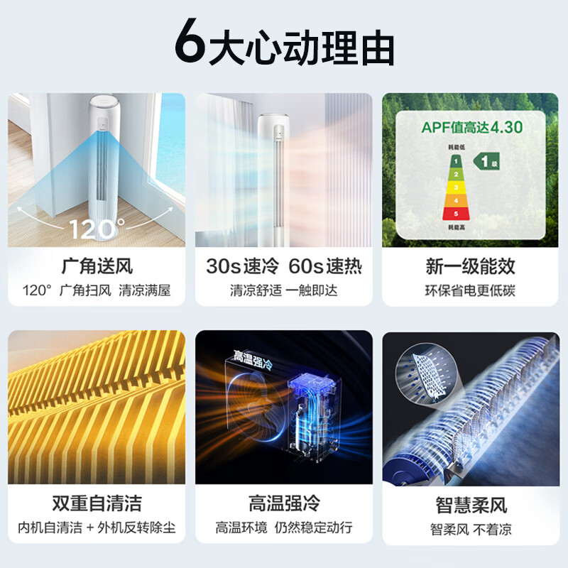 TOSHIBA air conditioner, 3 HP, new level 1 energy efficiency, power-saving frequency conversion heating and cooling, pure copper tube living room, vertical cabinet comfort fan RAS-25TFVG1G4-C RAS-25TBVG1G4-C