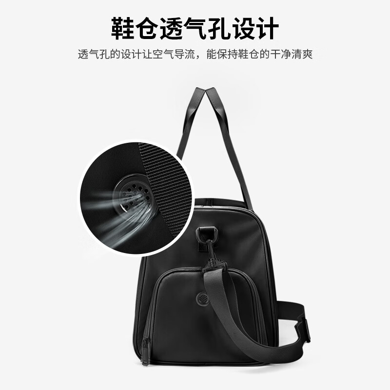Golf (GOLF) travel bag for men and women, portable sports and fitness bag, large-capacity luggage bag, business trip, wet and dry separation messenger bag