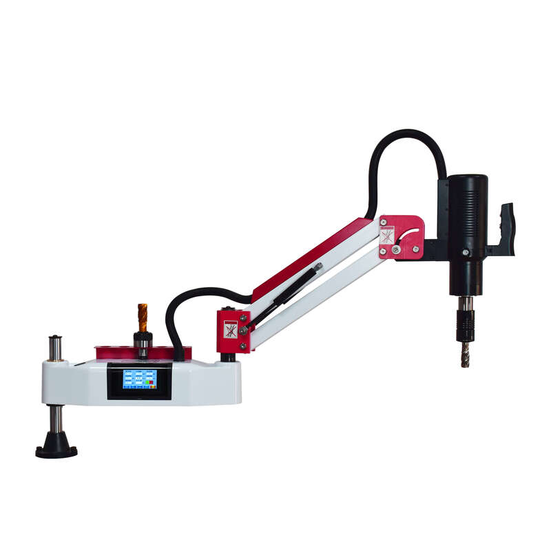 Wen Yijia Source Factory Fully Automatic Servo Tapping Machine Desktop Small Rocker Arm Universal Intelligent CNC Tapping Machine Milky White