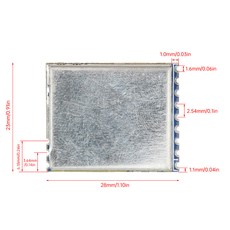 RX5808 wireless audio and video receiving module SPI control receiver remote control helicopter 5.8G reception with audio_SPI mode