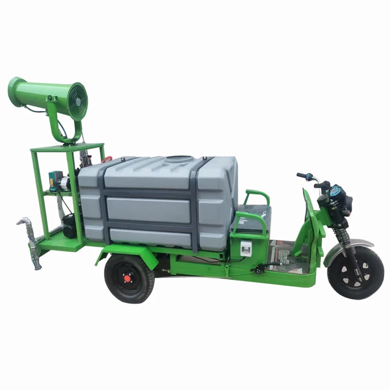 Sudu sprinkler truck construction site three-wheel fog cannon truck engineering dust removal landscaping new energy environmentally friendly electric sprinkler truck 1.5 cubic electric sprinkler truck three-in-one