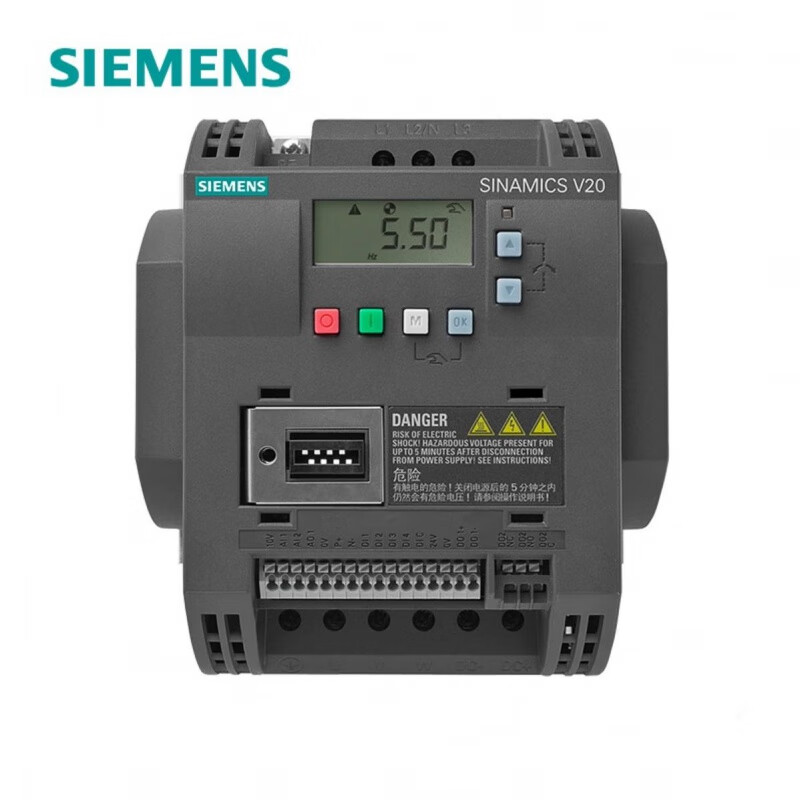 Siemens V20 inverter three-phase 0.37/0.55/0.75/1.5/2.2/3/15KW new 380V 6SL3210-5BB21-5UV1220V1