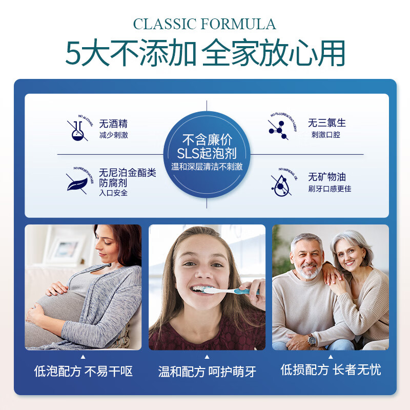 PASTA DEL CAPITANO Italian imported baking soda brightening toothpaste 75ml light stain reducing yellow toothpaste to prevent yellow teeth (1905 series)