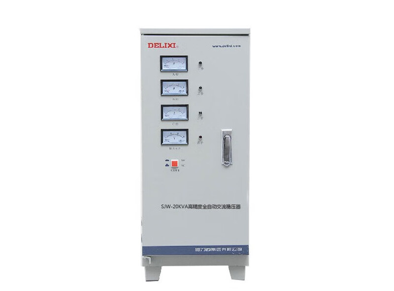 DELIXI ELECTRIC Delixi three-phase voltage stabilizer 30KW SJW-30KVA high-precision SVC 380V power electric regulated power supply