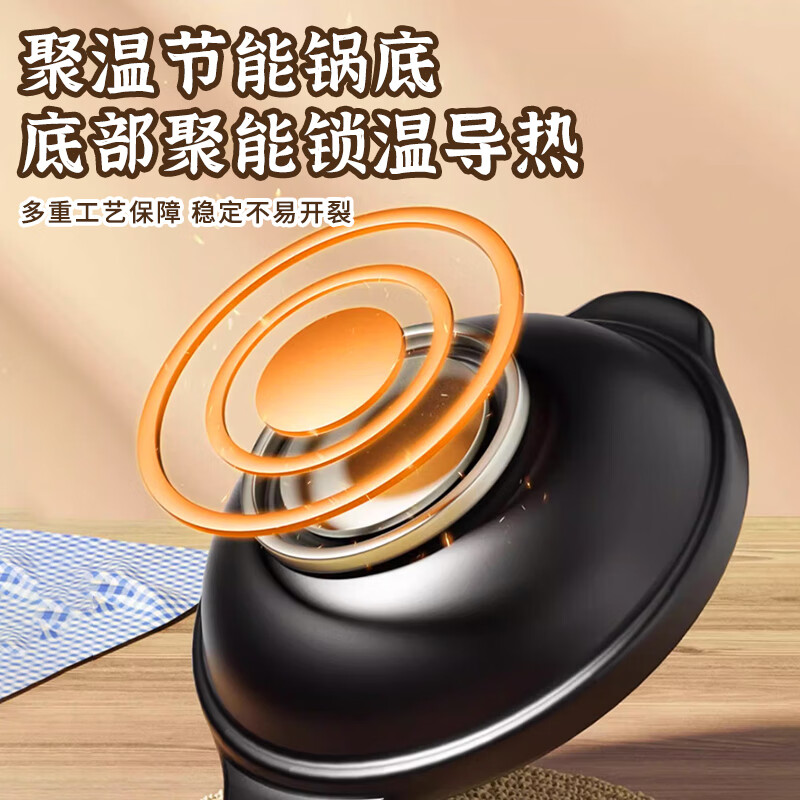 Quanpinwu casserole stew pot household gas high temperature resistant dry-fired claypot rice gas stove special ceramic soup pot commercial casserole