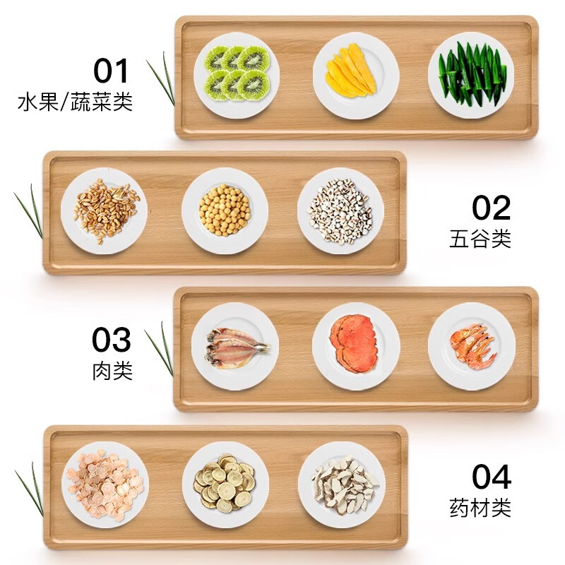 Septree Xinchi food dryer pet snack household multi-functional small dried fruit machine kitchen food drying machine fruit dryer 8-layer model (drying capacity 6 pounds) (only drying but not roasting)