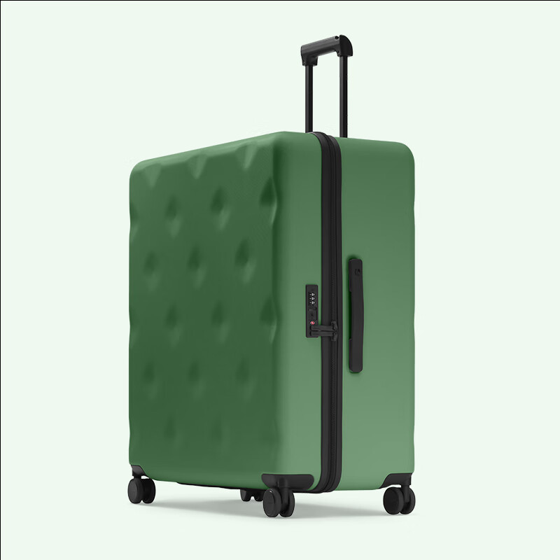 Brompton folding car modified trolley luggage checked travel storage box green 32 inches