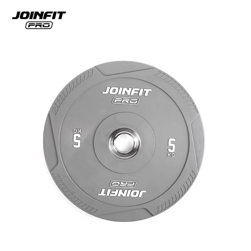 Jieyingfei barbell PRO version large hole rubber bell plate Olympic bar hand-grabbing barbell plate competitive weight plate squat weightlifting fitness 10 kg (single piece) PRO competitive model