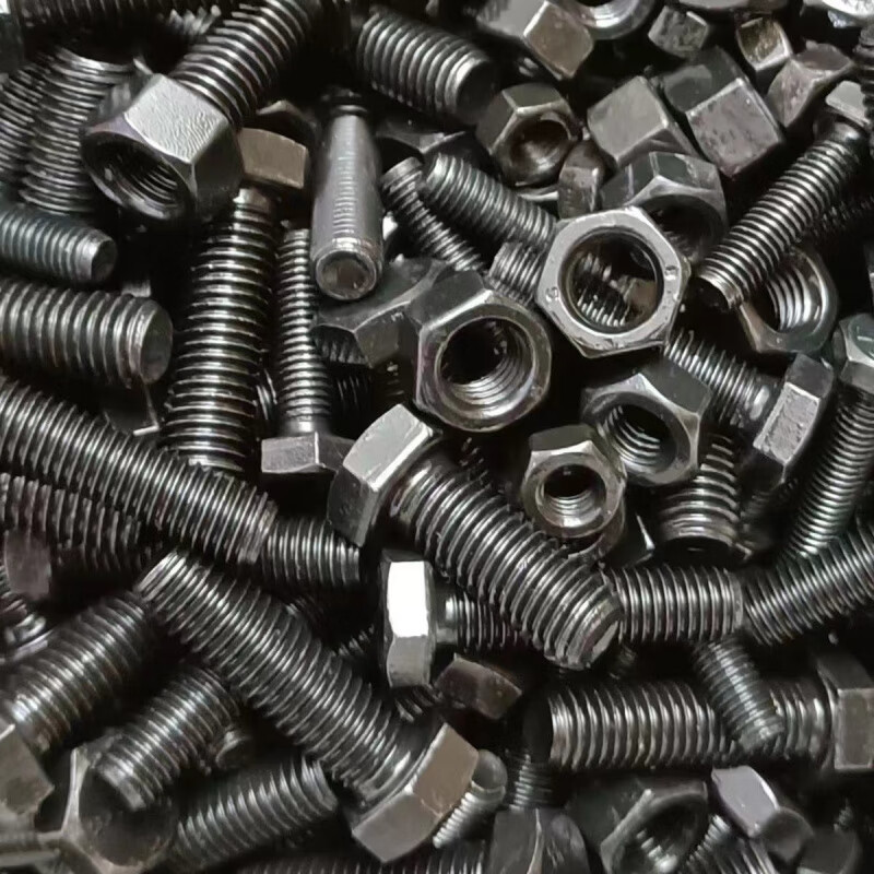 Ye Yu 8.8-pole screws mixed 5 catties set bulk screws and nuts matching M8M10M12 mixed screws (5 catties) length 30-40-50-60 mm mixed with nuts