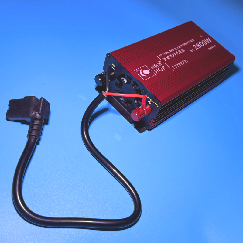 Haiqianpai HQP stall household vehicle inverter 48v-60-72v to 220v universal truck electric vehicle high power converter 48V60V72V to 220V universal 2800W