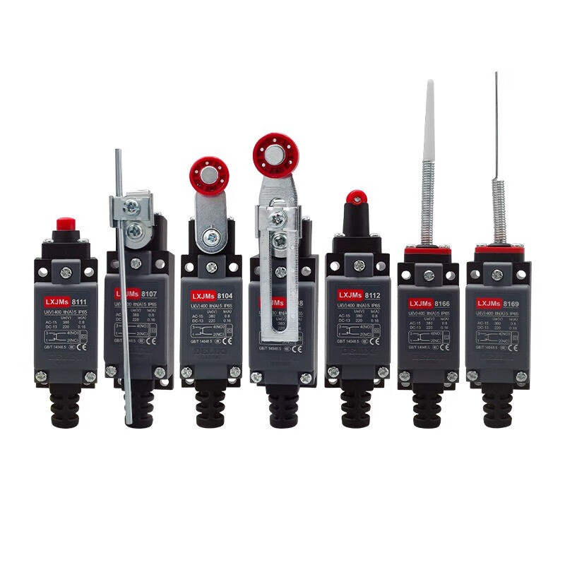 Delixi electrical travel switch limit switch LXJM series self-resetting micro limiter LXJMs-8166