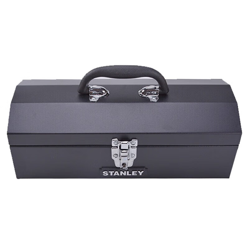 Stanley (STANLEY) hardware tool box iron metal tool box suitcase 14-inch portable tool box 93-543-23