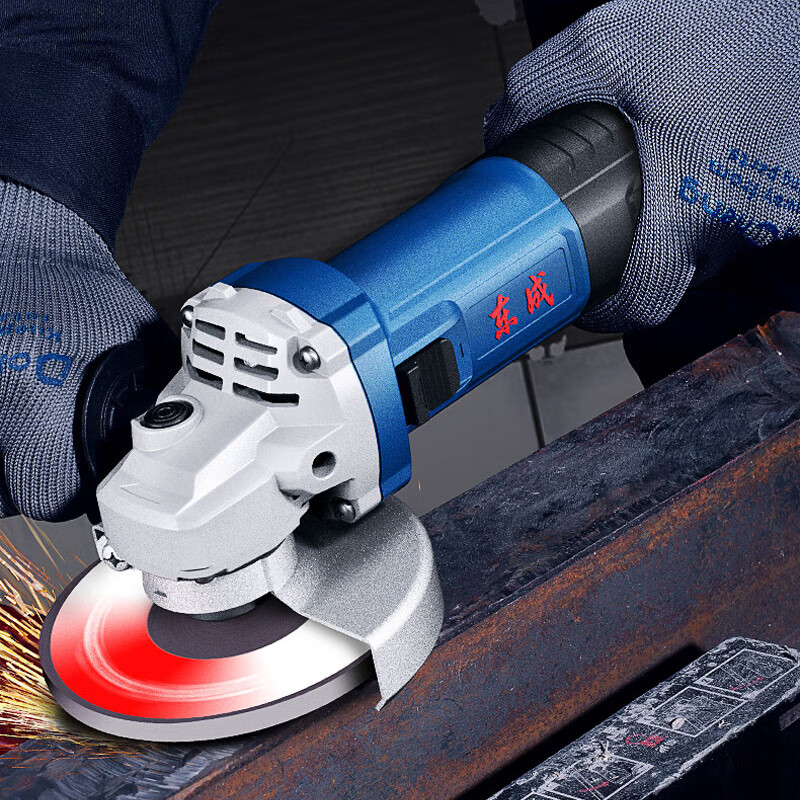 Dongcheng 1100W angle grinder S1M-FF-125S industrial grade angle grinder cutting machine grinder power tool S1M-FF-125S 1100W standard
