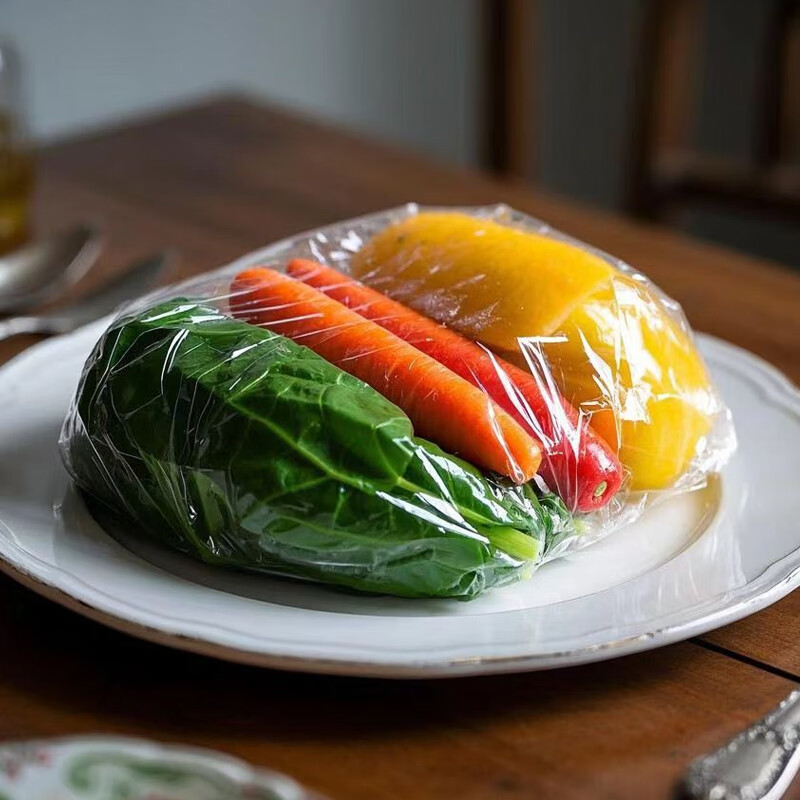 Miaojie cling film food-grade household knife-free large roll high temperature resistant microwave oven special kitchen refrigerator point-break type 1 roll total 50 meters 25cm*50m