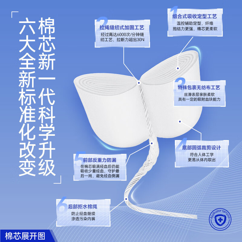 Tmaxx is better than the new national standard, long tube tampons, extra large 20 menstrual built-in sanitary napkins, self-operated by JD.com