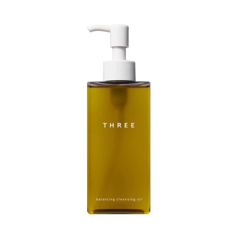 THREE Balanced Cleansing Oil 185ml deep cleansing, natural, non-irritating, gentle skin nourishing