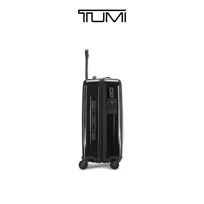 TUMI/TUMI V4 series expandable travel trolley suitcase, New Year's Valentine's Day gift, black, 20 inches, boardable, suitable for short distances