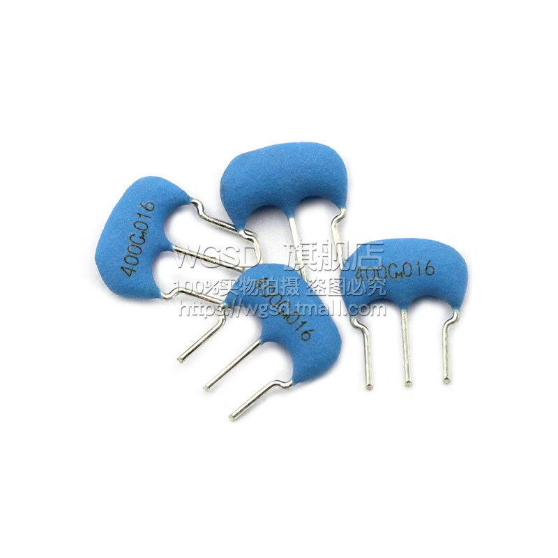 WGSD CSTLS4M00G53-B0 4MHz 0.5% 15pF plug-in ceramic crystal oscillator 3 pins (5 pcs) default