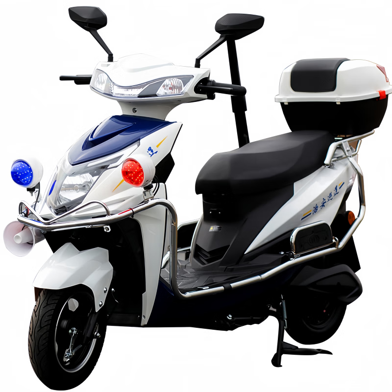 Yayi cool car property patrol car security patrol electric car two-wheeled electric patrol motorcycle scooter scenic factory campus community security management patrol battery car electric motorcycle 60v20 safety battery for the vehicle ready to drive