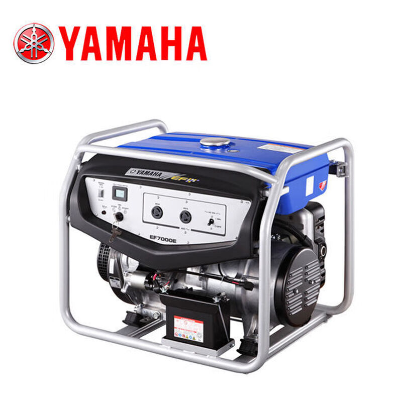 YAMAHA gasoline fuel generator EF7000E, household four-stroke, rated 5000W engine range extender Yamaha gasoline generator EF7000E, 5 kilowatts