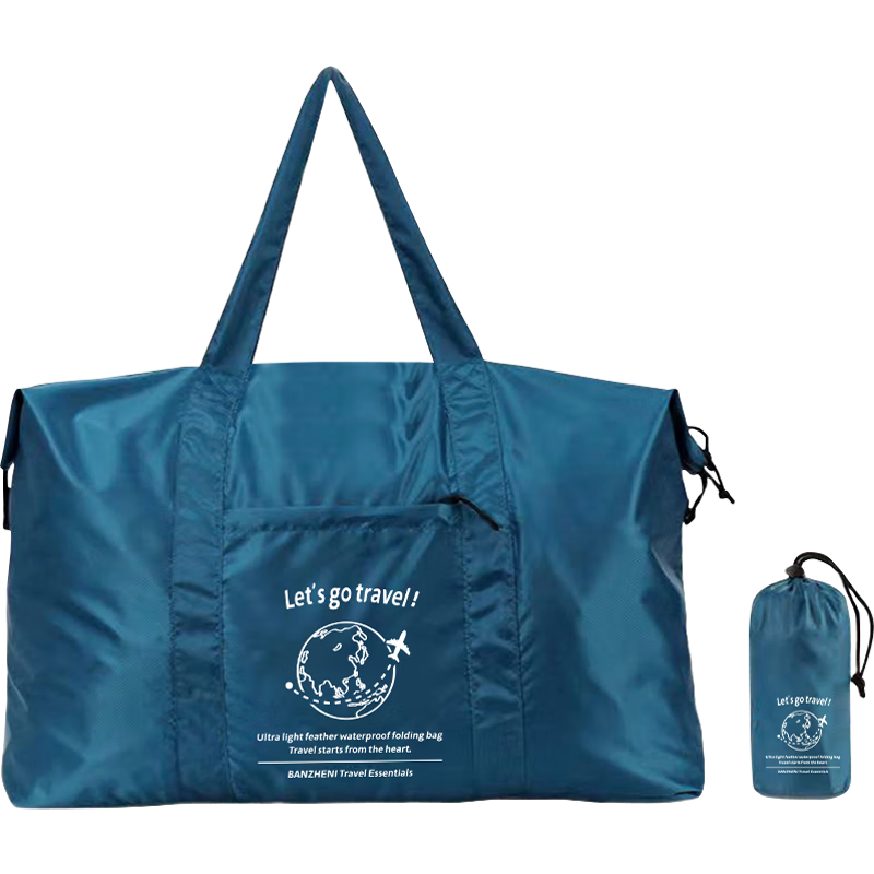 Banzheni travel bag for men and women, large-capacity foldable trolley suitcase storage, maternity bag, fitness portable cross-body bag