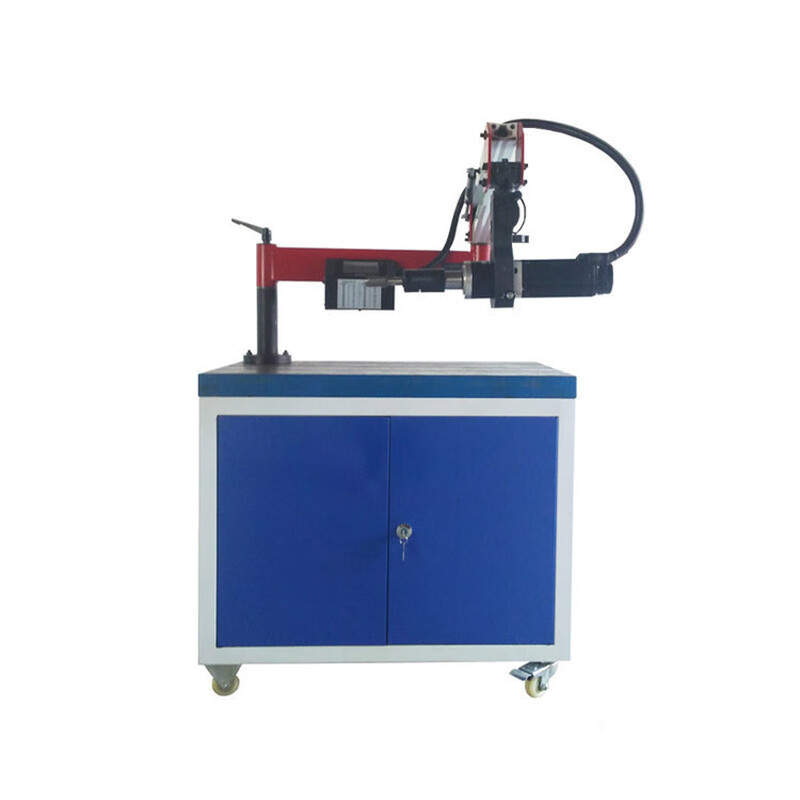 Wen Yijia Source Factory Fully Automatic Servo Tapping Machine Desktop Small Rocker Arm Universal Intelligent CNC Tapping Machine Milky White