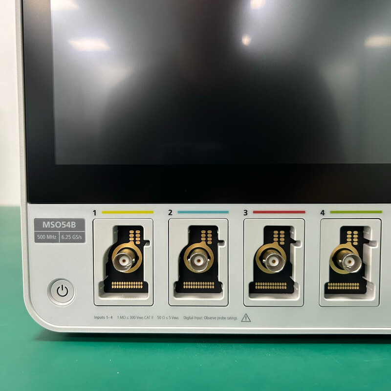 TEKTRONIX MSO54B oscilloscope 500MHz, 1GHz, 2GHz, sampling rate 6.25GSa/S