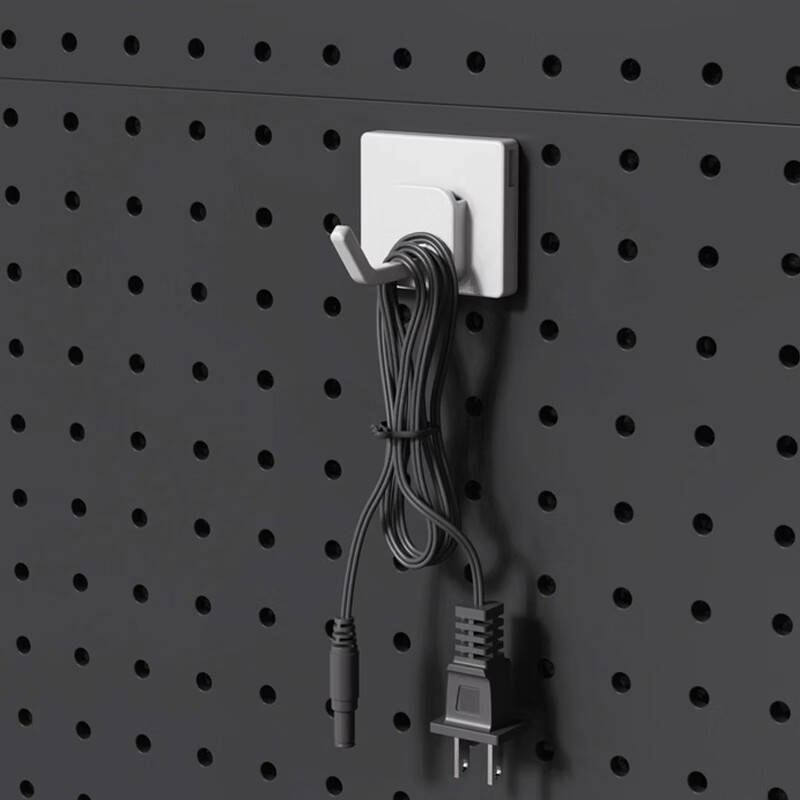 Banzheni universal hole board accessories no punching entrance door storage desktop book hanger wall kitchen hook storage cabinet white headphone stand