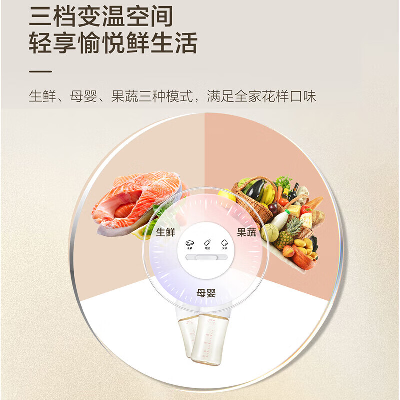 Haier refrigerator 488 liters four-door cross-door 594mm ultra-thin built-in refrigerator first-class energy efficiency dual-frequency household large-capacity Xiaohonghua series government subsidy 594mm ultra-thin body | AI frequency conversion technology