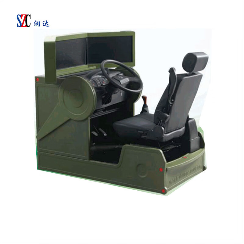 Runda Mangosteen static three-screen injection molded driving simulator