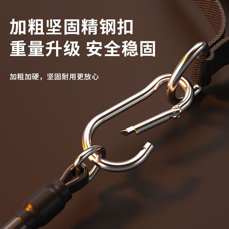 OUZEY tension rope elastic rope exercise door fitness equipment sports multi-functional elastic band to train back and chest muscles to open shoulders for men 14-piece set adjustable tension rope - 225 pounds thickened to prevent breakage + contact customer service to receive training tutorials