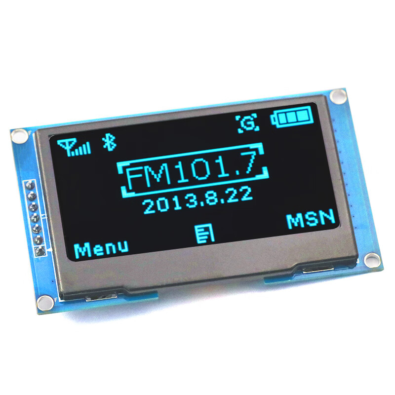 Dafuri 2.42-inch OLED display module SPI serial port 201a 12864 display LED screen LCD screen 3.3V default