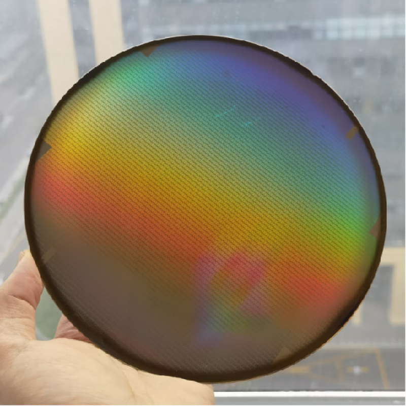 SMIC wafer silicon wafer integrated circuit CPU chip IC semiconductor CMOS photolithography Huawei Violet 12 inches as shown in the picture comes with an acrylic bracket