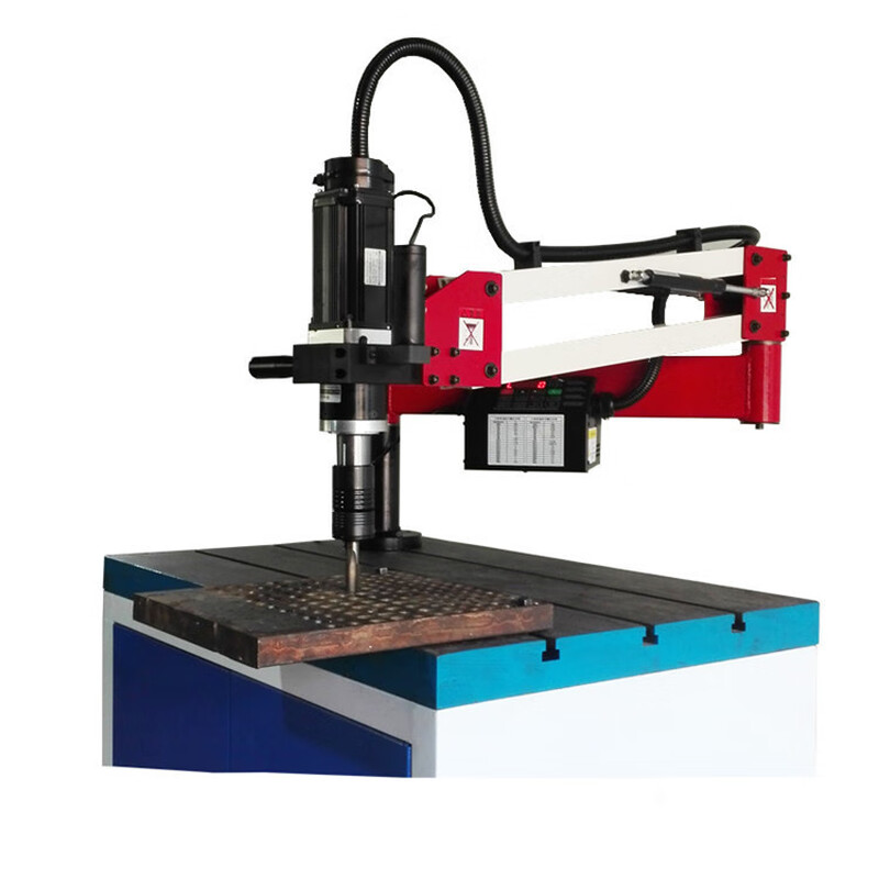 Wen Yijia Source Factory Fully Automatic Servo Tapping Machine Desktop Small Rocker Arm Universal Intelligent CNC Tapping Machine Milky White