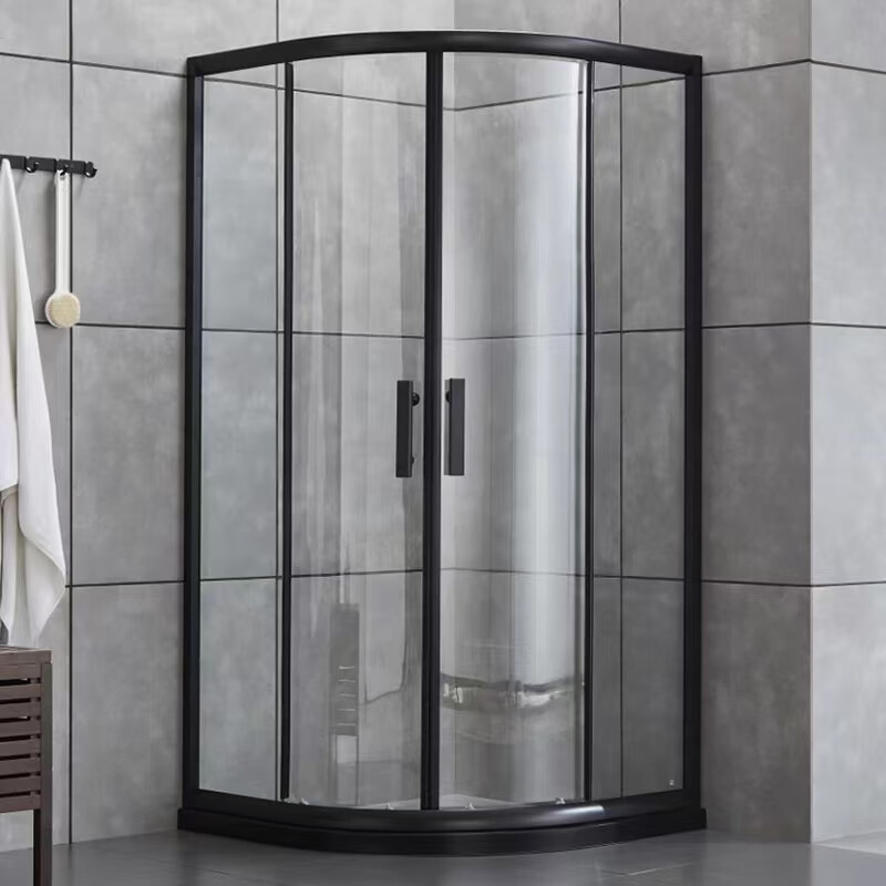 Jomoo bathroom simple shower room overall tempered glass bathroom sliding door toilet dry and wet separation partition bath screen. For large quantities, please contact customer service. Does not contain steam.