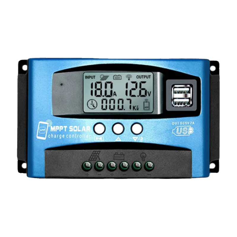 Yue Changsheng MPPT fully automatic charging and discharging 12v24V36V48V60V lead lithium battery universal Bluetooth WiFi 12V24V30A mobile phone APP4G card