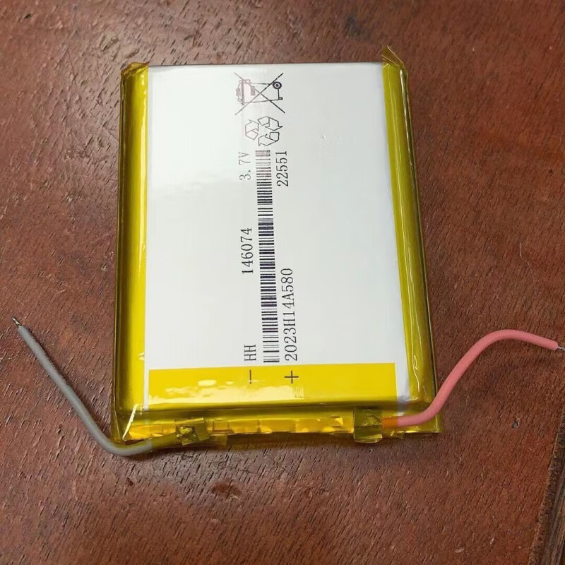 146074 polymer lithium battery mobile charger 10000 mAh power bank 3.7V polymer battery original single chip does not wire out