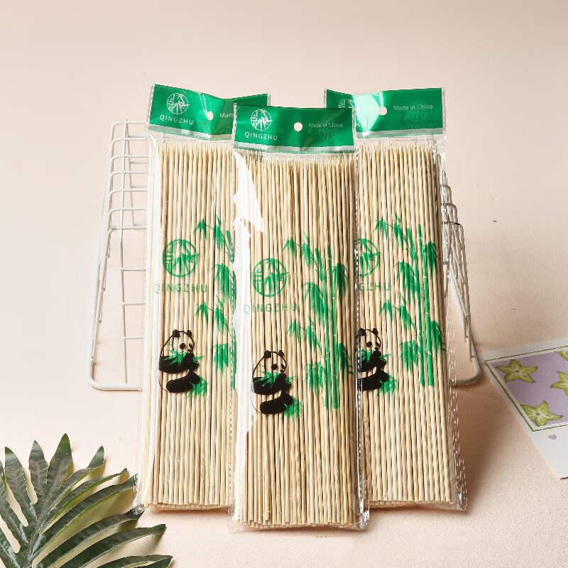 Youjia's excellent candied haws bamboo skewers barbecue skewers disposable mutton skewers grilled sausage spicy hot Bobo chicken bamboo skewers 35cm*300 pieces