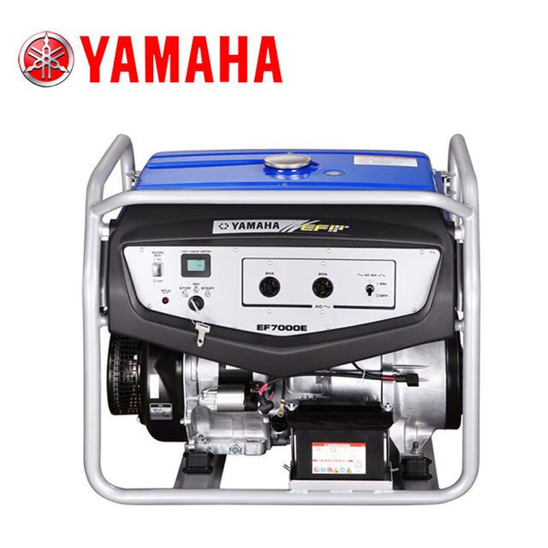 YAMAHA gasoline fuel generator EF7000E, household four-stroke, rated 5000W engine range extender Yamaha gasoline generator EF7000E, 5 kilowatts