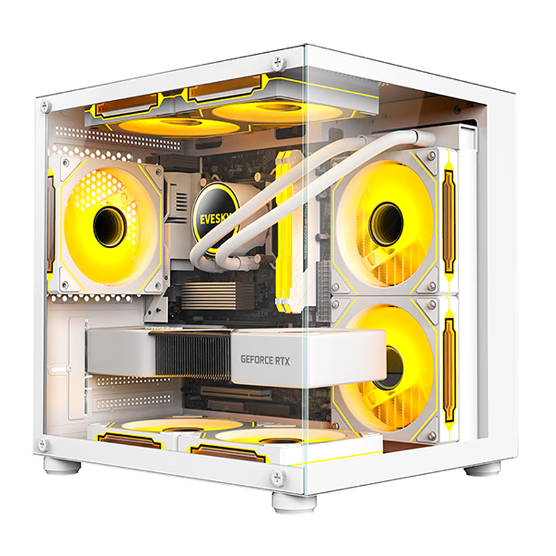 Intel i9 level game independent graphics business office design clip LOL Black Myth RTX4060 gaming independent graphics used desktop computer DIY assembly computer i9 level ten core 32G+756G RTX1070 single host 99% new