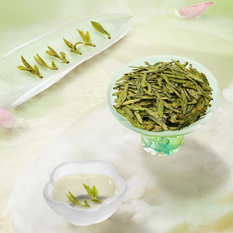 Gong brand 2025 new tea launched Authentic Mingqian AA grade West Lake Longjing tea 250g green tea paper packaging