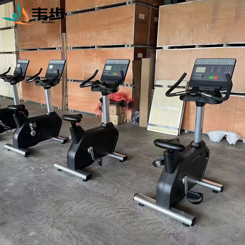 Weibu WB-5016 Commercial Vertical Magnetic Control Exercise Bike Home Gym Indoor Cycling Pedal Exercise Bike Weibu WB-5016 Vertical Exercise Bike